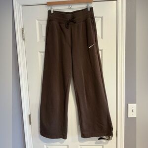 Nike Sportswear Phoenix Fleece Women’s High-Waisted Wide Leg Sweatpants M